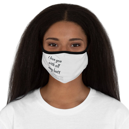 Fitted Polyester Face Mask - Eklat