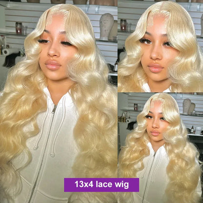 Honey Blond Lace Frontal Wig