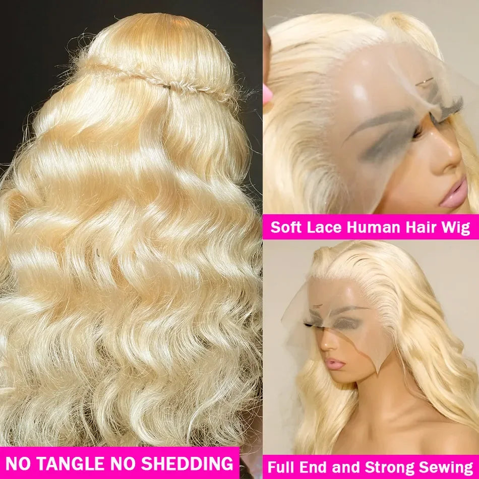 Honey Blond Lace Frontal Wig