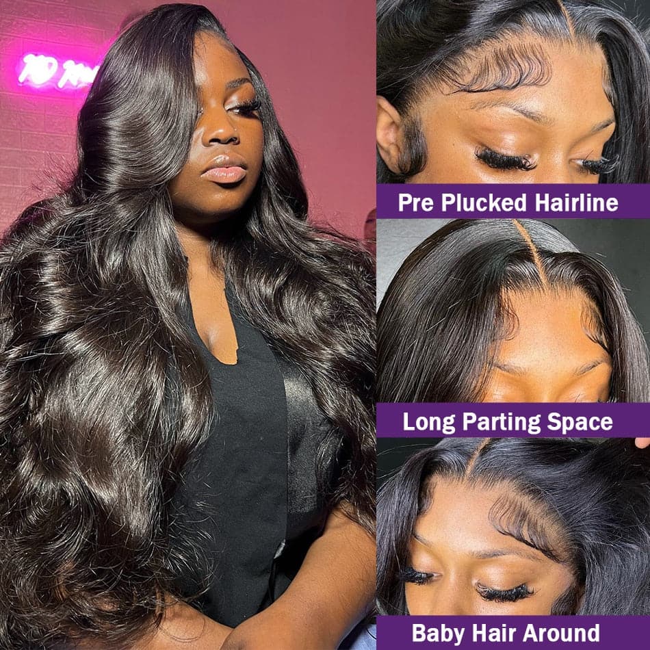 HD Glueless Lace Frontal Wig - Eklat