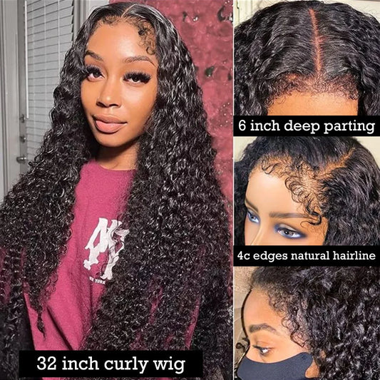 Afro Kinky Curly Wig 13X4