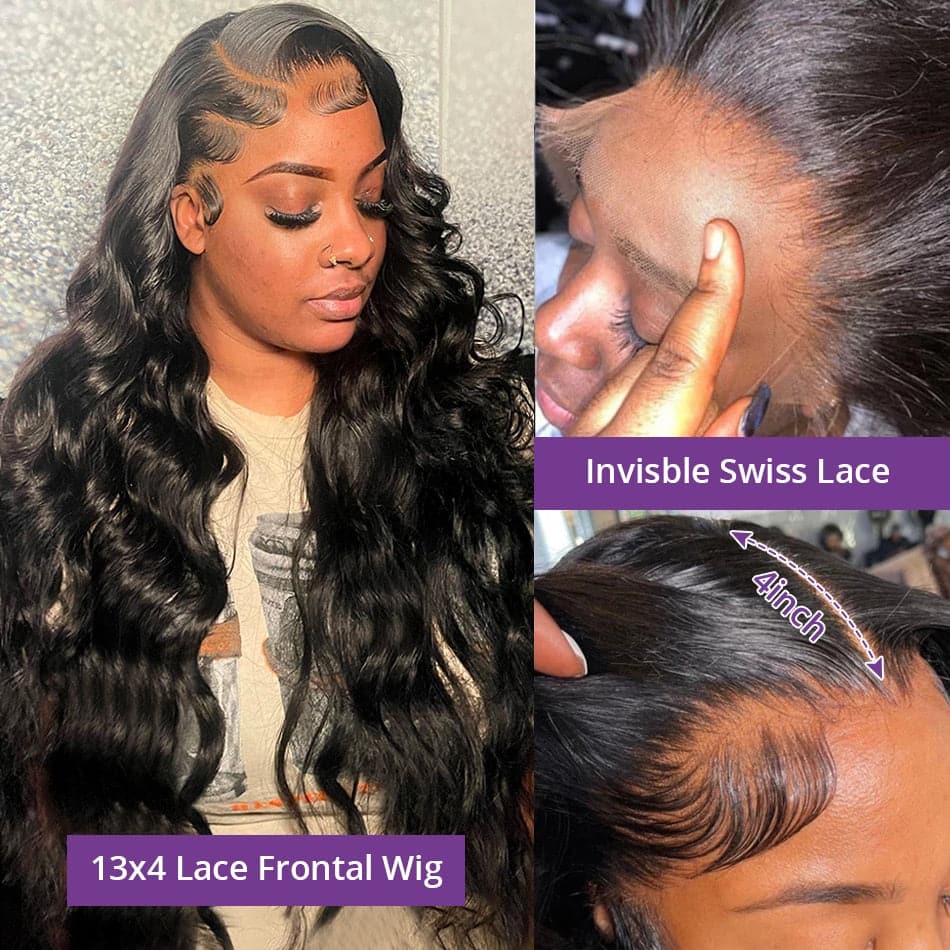 HD Glueless Lace Frontal Wig - Eklat