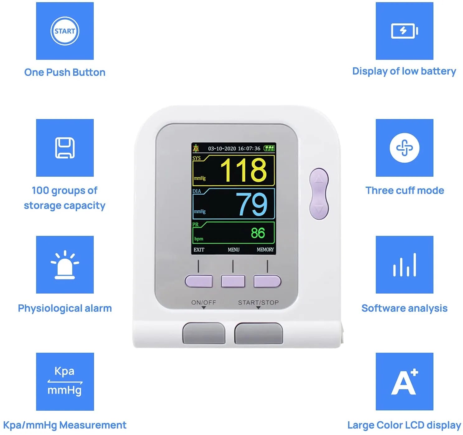 Digital Veterinary Blood Pressure Monitor - Eklat