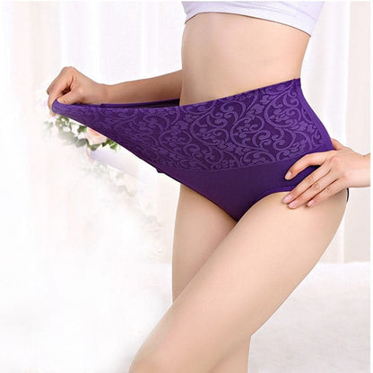 3Pcs Women's Cotton Underwear Sexy Lace Panties ...