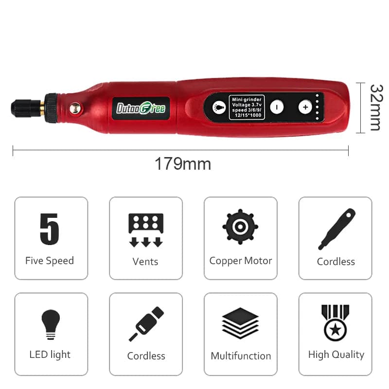 USB Mini Cordless Drill Pen - Eklat