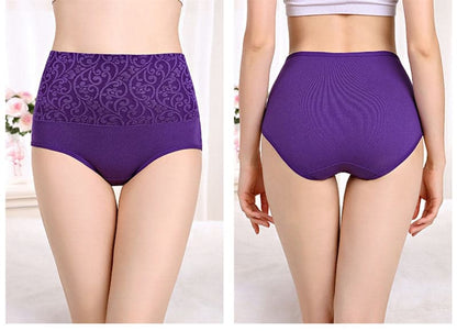 3Pcs Women's Cotton Underwear Sexy Lace Panties ...