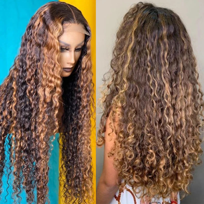 Curly Human Hair Wig - Eklat