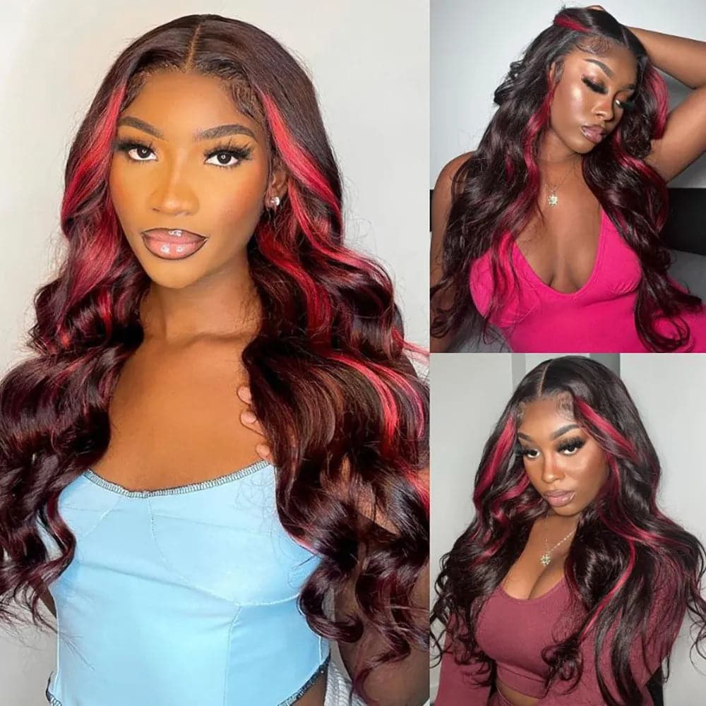 Colored Human Hair Wigs - Eklat