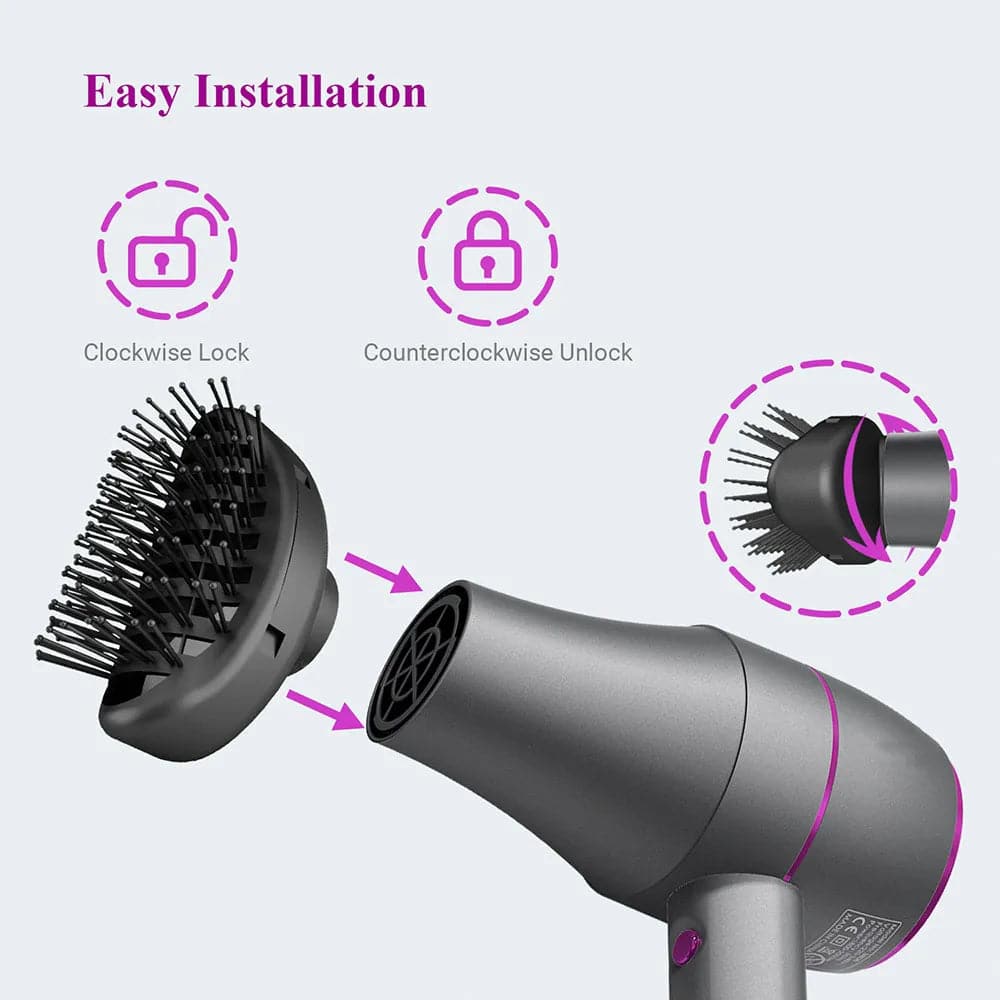 1800W Professional Hair Dryer - Eklat