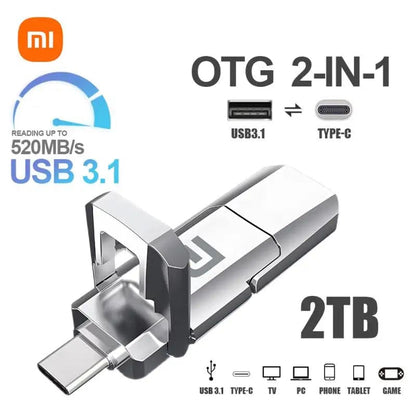 XIAOMI Original USB 3.1 Flash Drive 2TB - Eklat