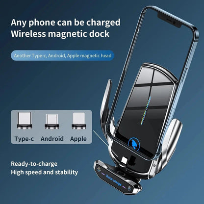 Wireless Charger Car Phone Holder - Eklat