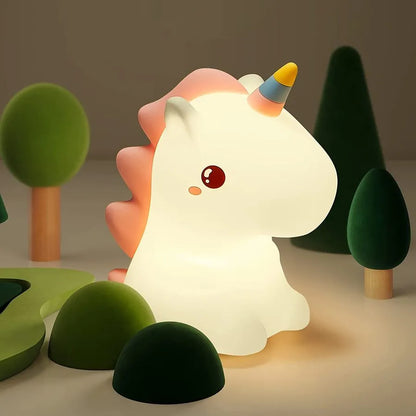 Unicorn Cute Silicone LED Night Light - Eklat