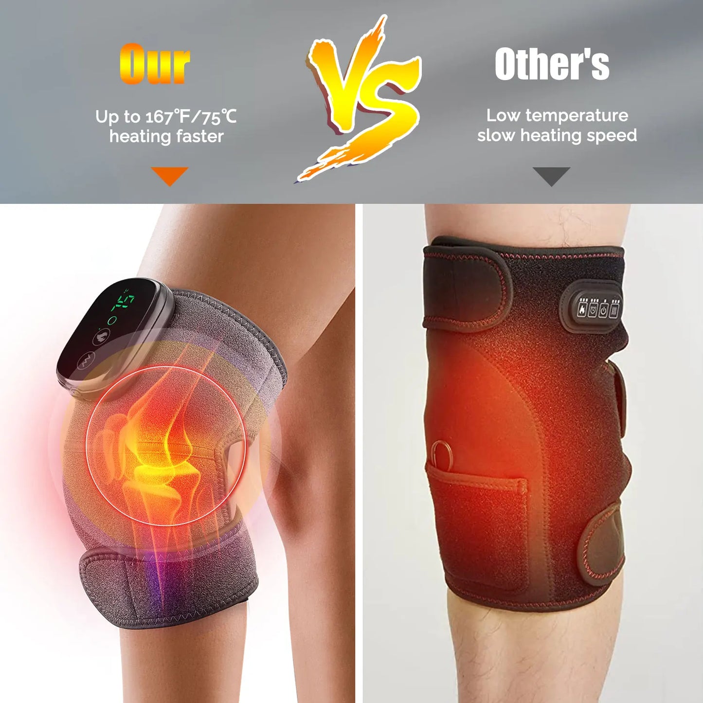 Thermal Knee Massager 3 in 1