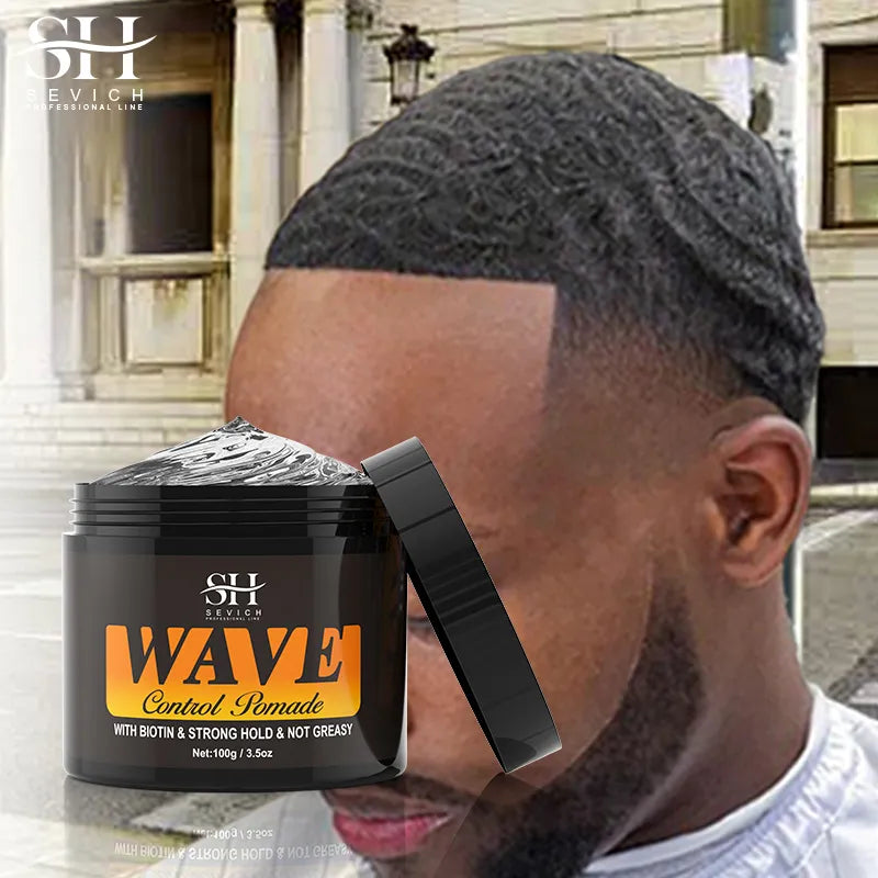 Natural Wave Control Pomade for Black Men - Eklat