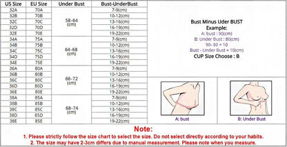 Women No Wire Push Up Seamless Bra Sexy Underwear ...