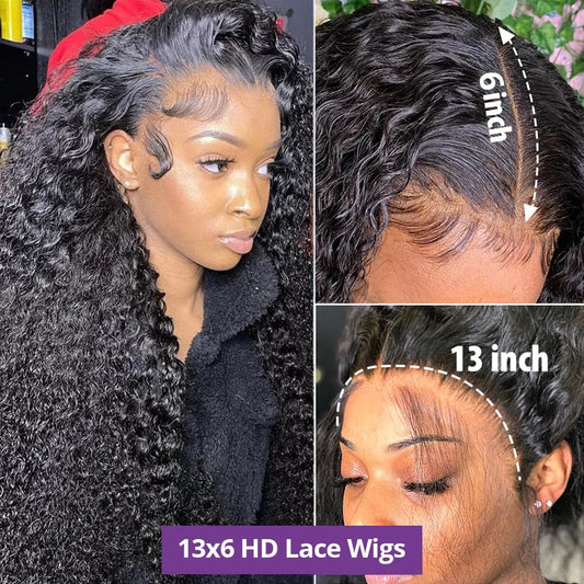 Water Wave Lace Front Wig 13x6 - Eklat