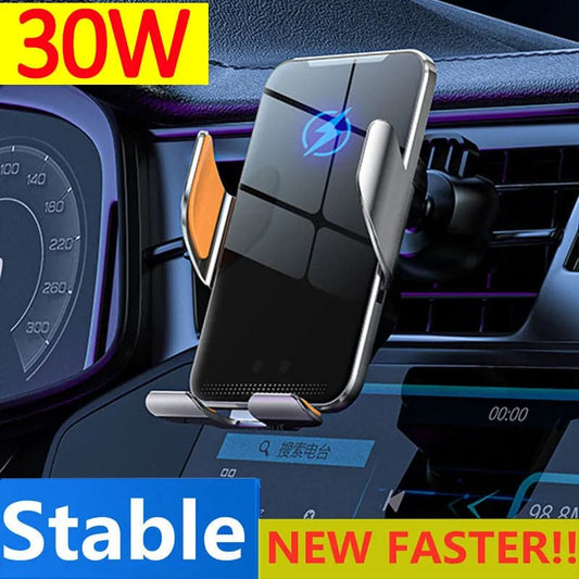 30W Wireless Car Charger - Eklat