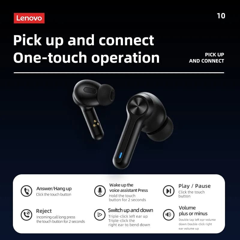 Lenovo LP3 Pro Earphones - Eklat