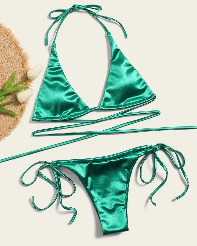 Triangle Swimwear Beach