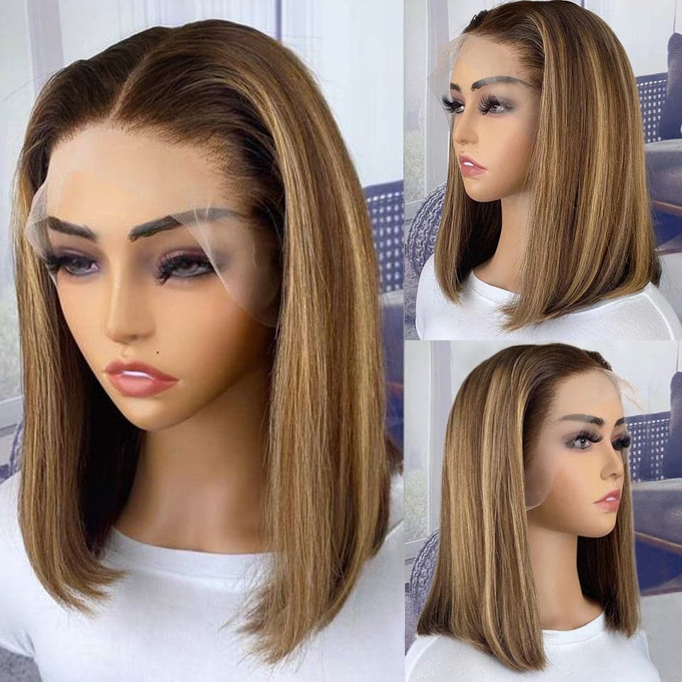 13X6X1 Lace Front Wigs For Women Ombre Blond - Eklat