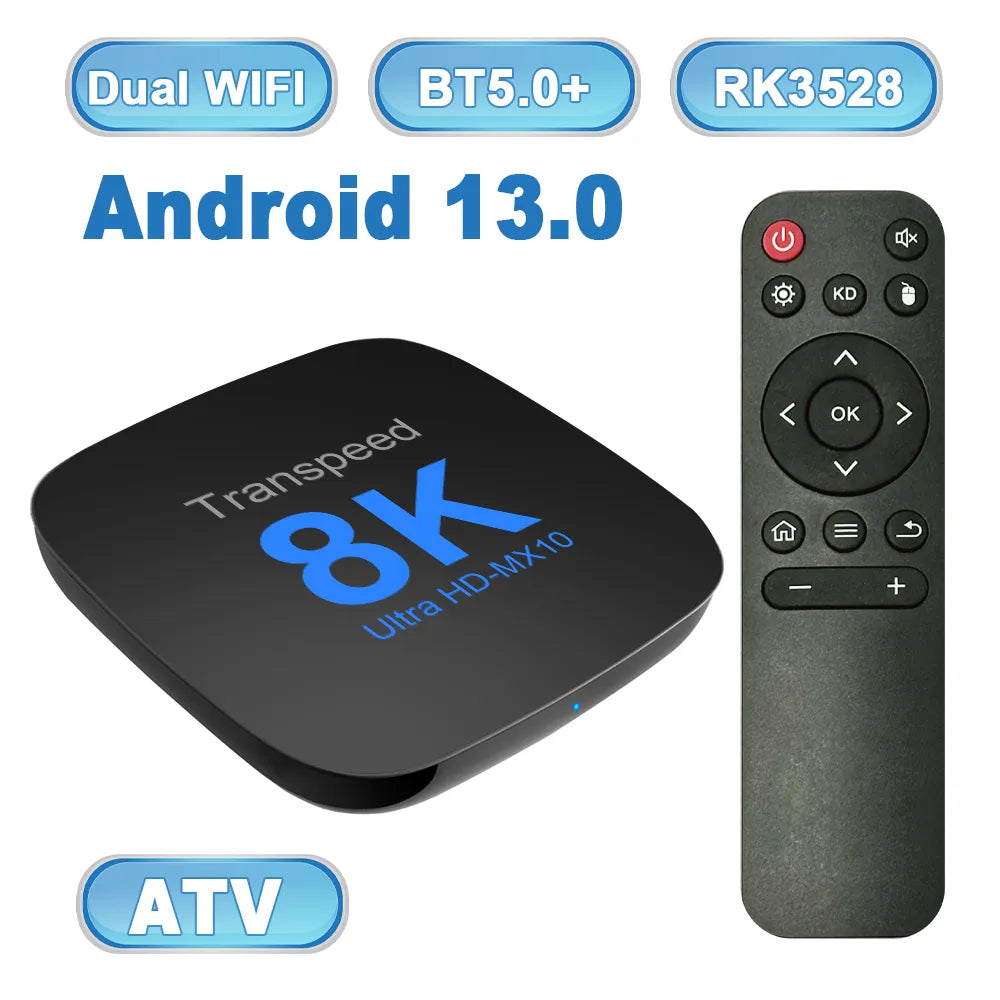 Transpeed ATV Android 13 TV Box - Eklat