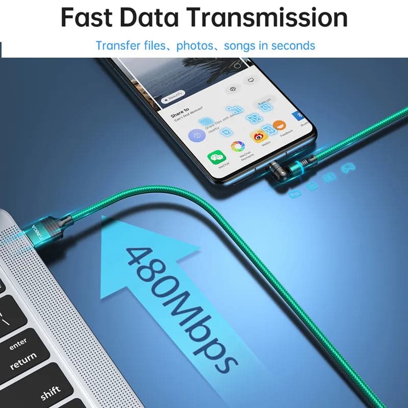 Fast Charging Type C Cable - Eklat