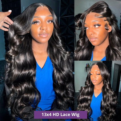 Lace Frontal Human Hair Glueless Wigs 5x5 Lace - Eklat