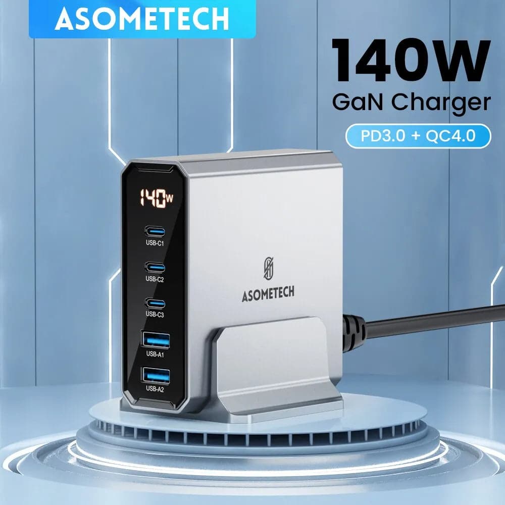 Fast Charger Multiple Ports QC4.0 - Eklat