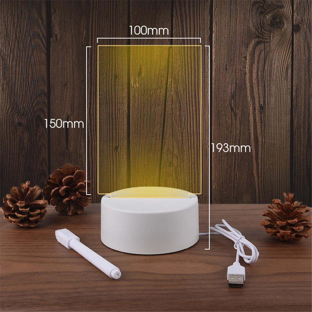 Transparent Luminous LED Night Lights - Eklat