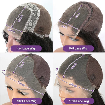 Lace Frontal Human Hair Glueless Wigs 5x5 Lace - Eklat