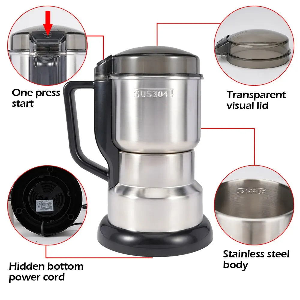 High Power Electric Coffee Grinder - Eklat