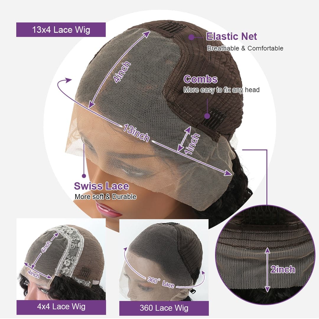 HD Glueless Lace Frontal Wig - Eklat