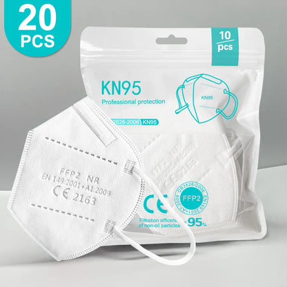 FFP2 Masks CE Approved KN95 fpp2 5-layer - Eklat