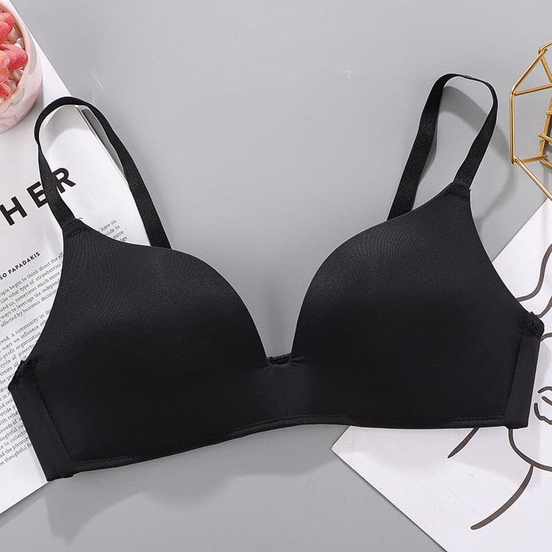 Women No Wire Push Up Seamless Bra Sexy Underwear ...