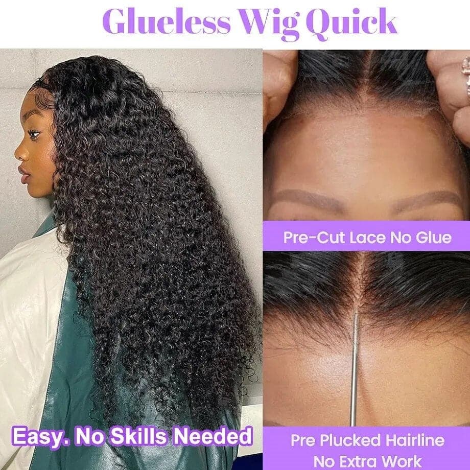 Glueless Wig Human Hair - Eklat