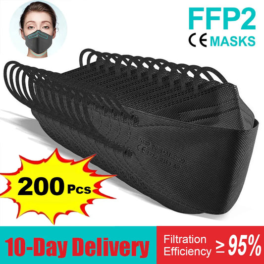10-200pcs fpp2 fish mask - Eklat
