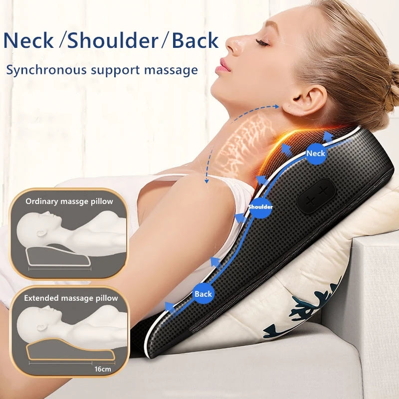 Body Massager Car Back Pillow - Eklat