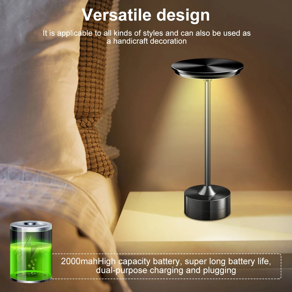 Wireless Table Lamp Touch Sensor - Eklat